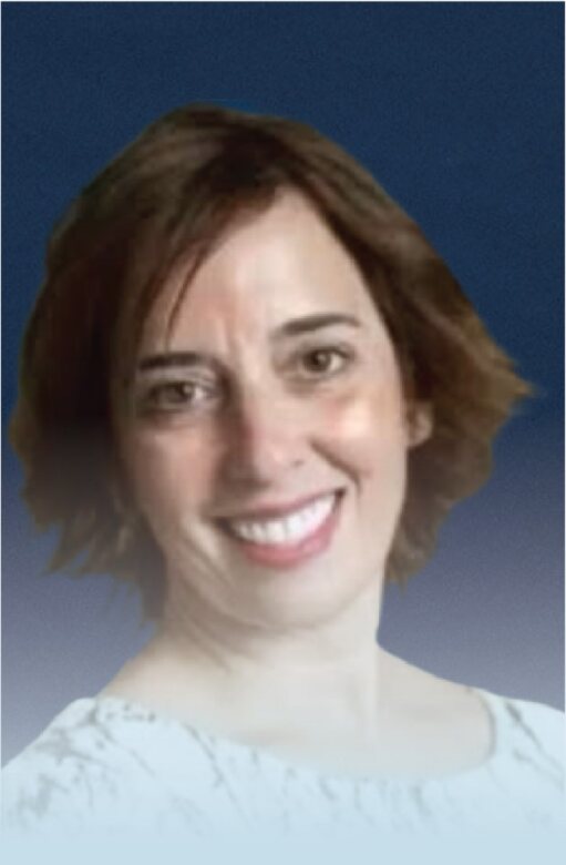 Photograph of Lisa Rhoads smiling facing the camera from the shoulders up.