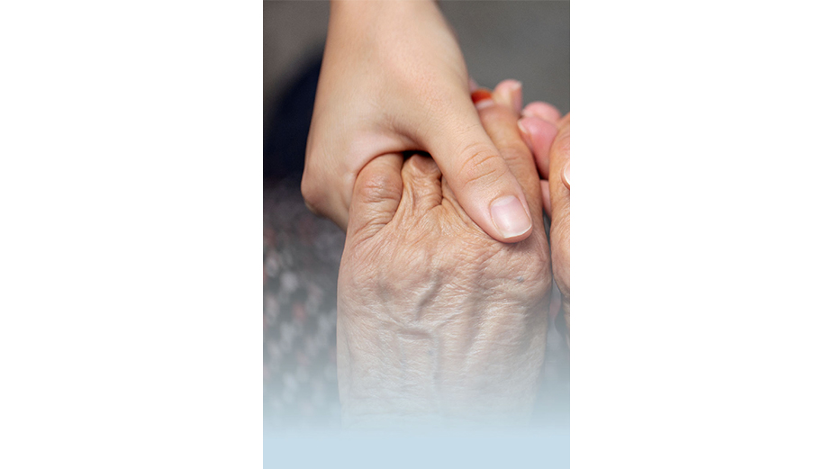 Close up of holding hands