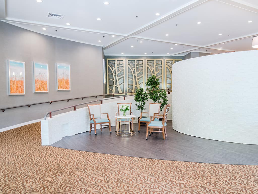 CareOne at Lexington-Interior, sitting area