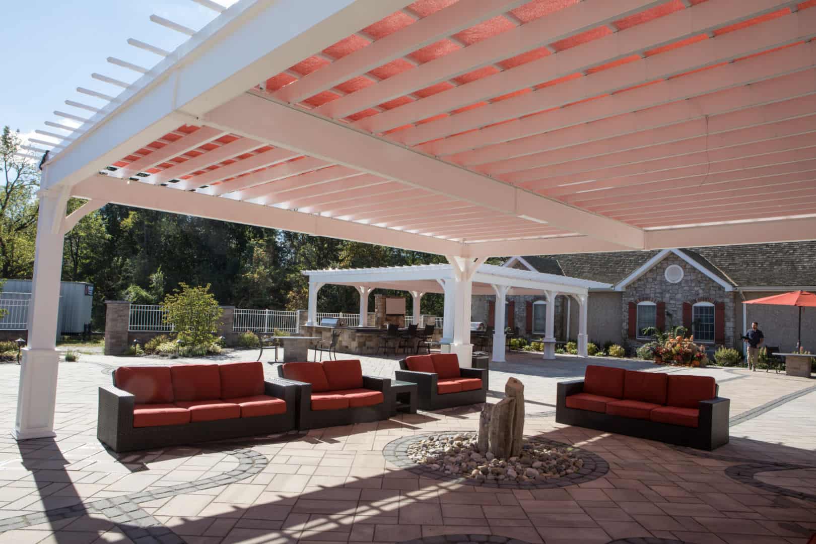 Harmony Village at CareOne Livingston-Exterior, sitting area