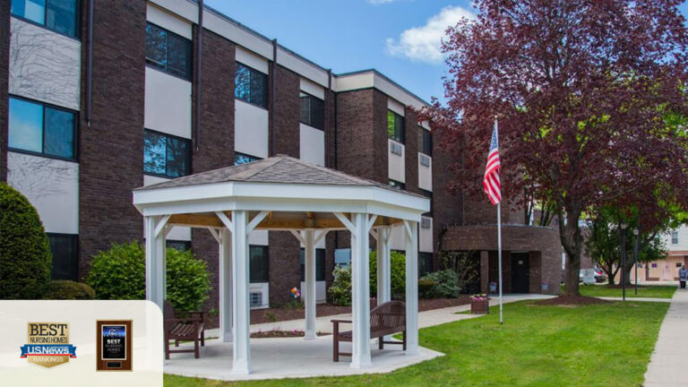 Outside of CareOne at Holyoke, a Holyoke rehab center and skilled nursing facility
